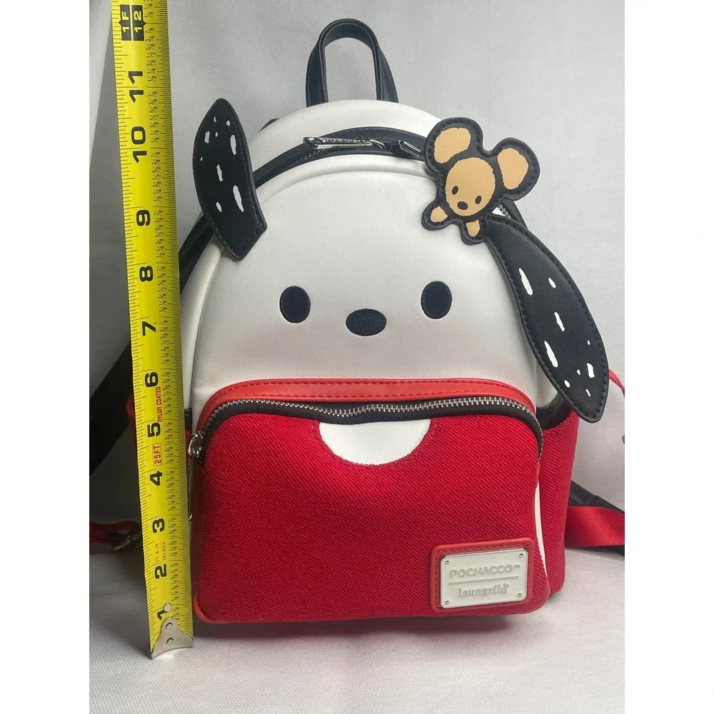 Loungefly Sanrio Pochacco Red Backpack Black Exclusive BoxLunch Hello Kitty Bag